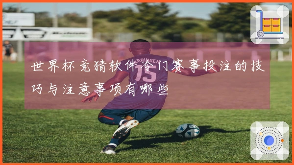 世界杯竞猜软件冷门赛事投注的技巧与注意事项有哪些